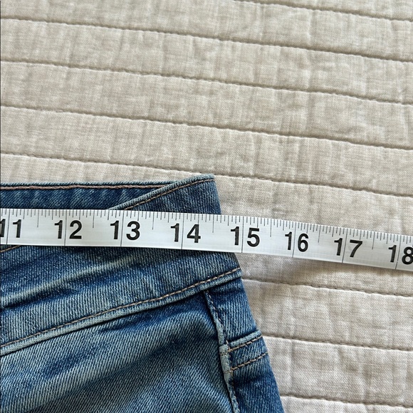 NWT Paige Sasha high-rise, wide leg jeans, medium wash 29” anthro Evereve - Picture 3 of 11